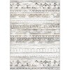 Washable Area Rug – Soft Boho Farmhouse Carpet, Non-Slip Indoor Floor Rug for Living Room, Bedroom, Dining, Office - 2 of 4