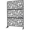 PAGED Patio Privacy Screen, Fence Privacy Screen, Balcony Privacy Screen, Outdoor Privacy Screen Freestanding for Deck Balcony Patio Lawn Garden - 4 of 4