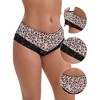 INSPIRE CHIC Women's Lace Trim Ultra-Thin Mid Rise Hipsters Elastic Lightweight Breathable Briefs - 3 of 4