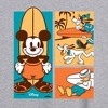 Women's - Disney - Surfer Beach Panels Oversized Graphic T-Shirt - 2 of 4