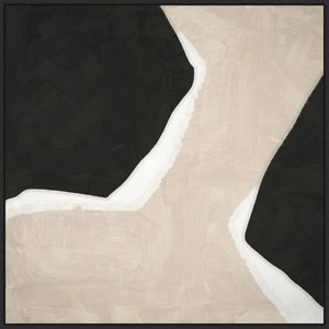 30" x 30" Eon I by Urban Road Framed Canvas Wall Art Print - Amanti Art - 1 of 4