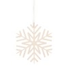 Northlight Cut-Out Snowflake Wooden Christmas Ornaments - 5" - Set of 8 - 3 of 4