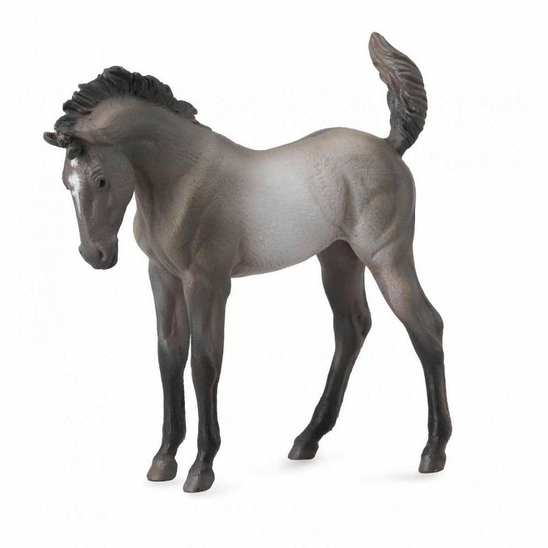 Breyer Animal Creations Breyer CollectA Series Grulla Mustang Foal Model Horse, 1 of 2