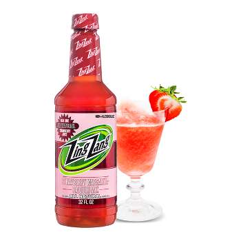 Zing Zang Strawberry Margarita Daiquiri Mix - 32 fl oz Bottle