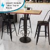 Flash Furniture 18'' Round Restaurant Table Base with 3'' Dia. Bar Height Column and Foot Ring - 3 of 3