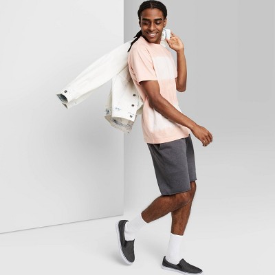 men's knit jogger shorts