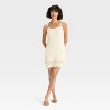 Women's Mini Crochet Shift Dress - A New Day™ - 3 of 3