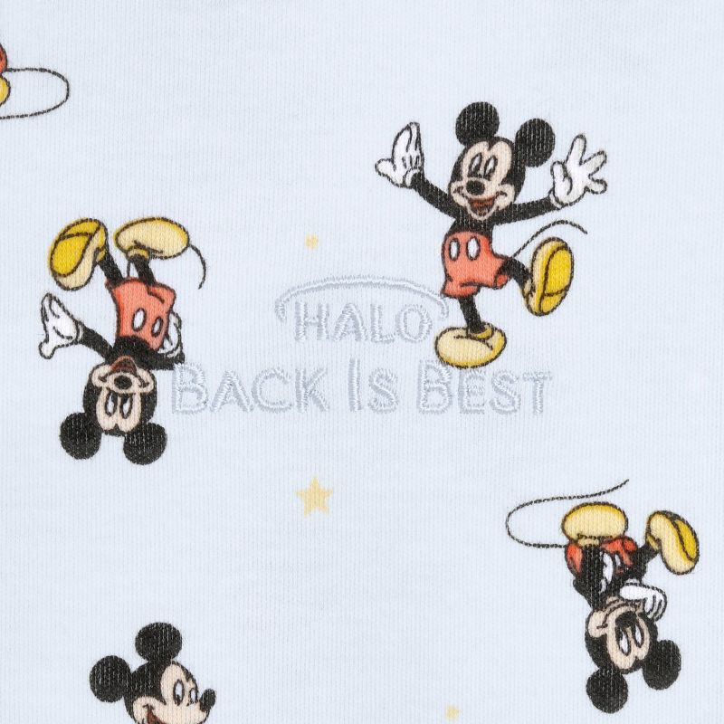 HALO SleepSack 100% Cotton Swaddle Wrap Disney Baby Collection Mickey, 4 of 6