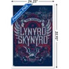 Trends International Lynyrd Skynyrd - Navy Logo Framed Wall Poster Prints - 3 of 4