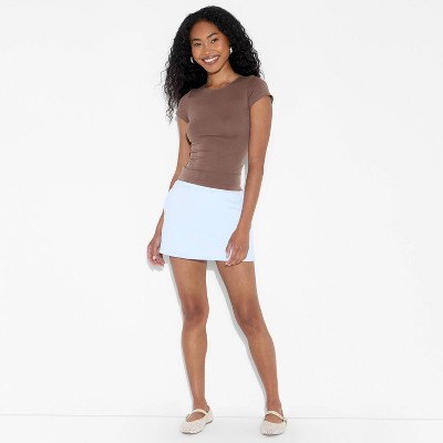 Women's Short Sleeve Jersey Seamless T-Shirt - Wild Fable™