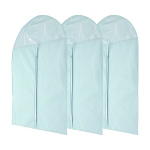 Unique Bargains Dustproof Thickened Garment Bag 3 Pcs - 1 of 4