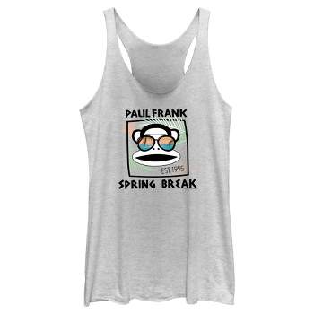 Women's Paul Frank Spring Break Julius the Monkey Racerback Tank Top