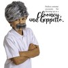 Skeleteen Grey Wig and Mustache - Salt and Pepper Hair Old Person Grandpa Wigs and Mustache Old Man Halloween Costume Accessories Set - Boys and Girls - 2 of 4