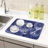 REGALWOVEN Large Diatomaceous Stone Dish Drying Mat for Kitchen Counter, Dishes, Cups, and Utensils - 2 of 4