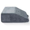 Made Medical Bed Wedge Pillow for Sleeping - Memory Foam Cushion Body Positioner Back Support Pillow - 3 of 4