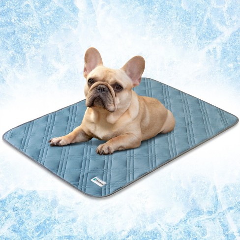 Petami Waterproof Cooling Blanket Mat For Dog Cat Pet Anti Slip Indoor Cool Pad Q max Sofa Couch Bed Crate Cover light Blue Medium 29x40 Target