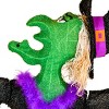 47" Pre-Lit Cackling Green Witch - image 3 of 4