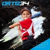 Ortiz34 Homerun Kids Tee Ball Set - David Ortiz 3-in-1 Aluminum Baseball Bat, Baseball & Youth Glove Bundle (Blue/Pink) - 4 of 4