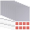vidaXL Frameless Mirror Tiles Glass 16 pcs 8" - 2 of 4