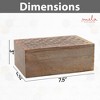 Mela Artisans Storage Box Scallop - 3 of 4