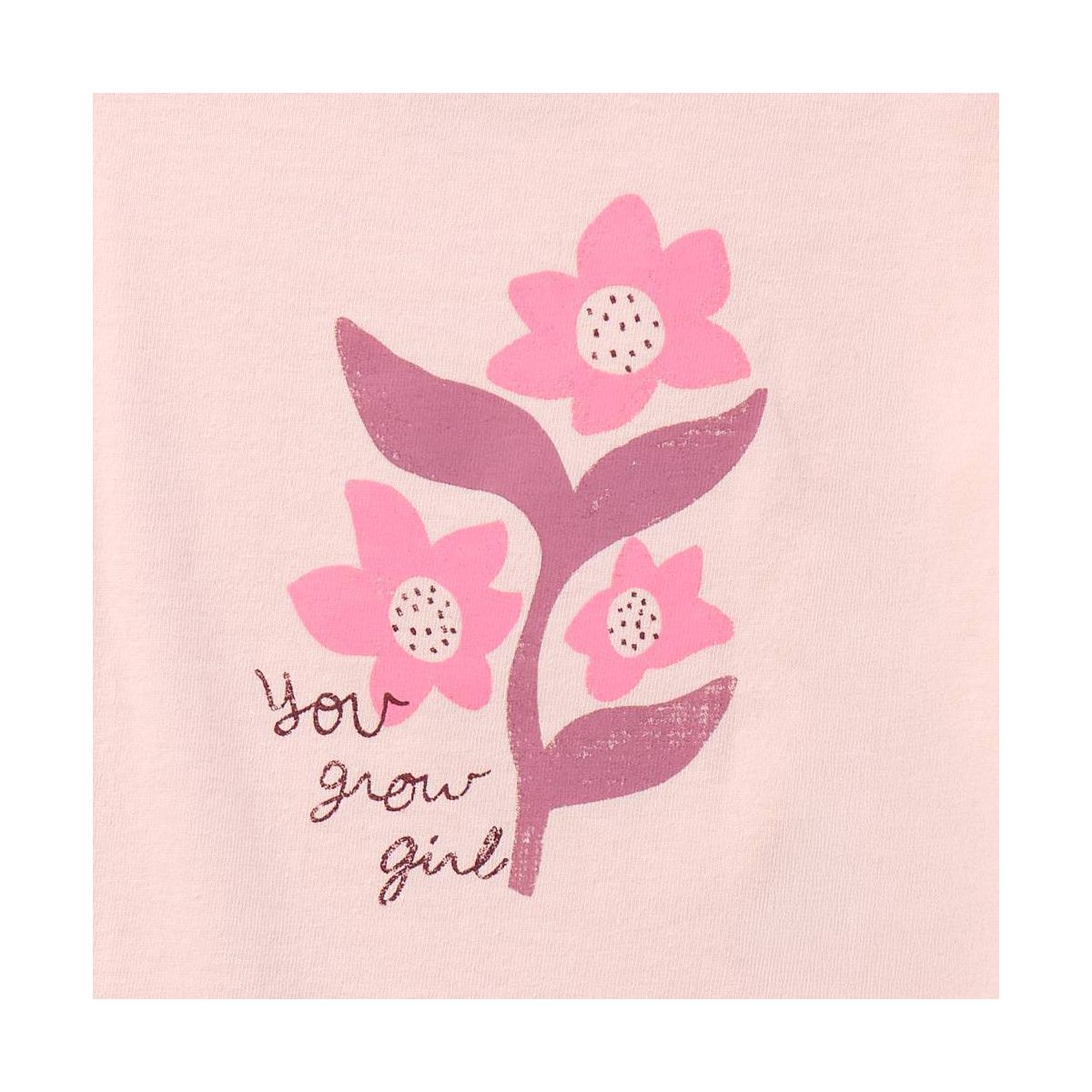 Toddler Girls' Grow Girl Relaxed Long Sleeve T-Shirt - Cat & Jack™ Light Pink - thumbnail 3