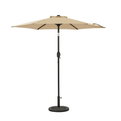 7.5' Bistro Market Patio Umbrella Champagne - Island Umbrella