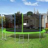 Dexmalle 16FT Round Outdoor Trampoline for Kids with Safety Enclosure Net, Basketball Hoop and Ladder - 2 of 4