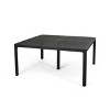 Gulches Patio Dining Tables - 61-Inch Antique Matte Black Woven Design - 4 of 4