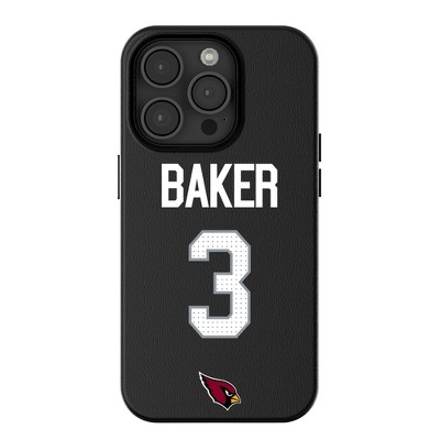 Keyscaper NFL Arizona Cardinals Players Game Tactic MagSafe Compatible Cell Phone Case for Apple iPhone