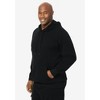KingSize Men's Big & Tall French Terry Hoodie - 3 of 4