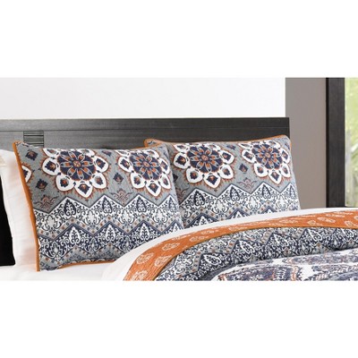 Greenland Home Fashion Medina Saffron Sham King 20" x 36"