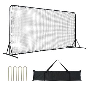 Buy Soccer Rebounder - Football Training Gifts, Aids & Equipment For Kids Teens Portable Kick Back Rebound Net Skills Trainer For Team Exercises Solo Practice Black 4 Ft X 4 Ft Nos 032402020