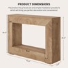 63" Console Table, Farmhouse Narrow Entryway Table , Long Sofa Table, Console Tables for Entryway - 2 of 4