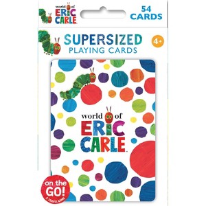 MasterPieces World of Eric Carle Jumbo Travel Playing Cards for Kids - 1 of 4