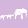 Girl's Design By Humans Animal Lover Gift Africa Safari Animals Family Elephant By lenxeemyeu T-Shirt - 2 of 3