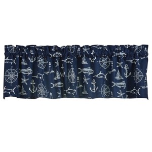 Split P Coastal Valances 60" x 14" - 1 of 3