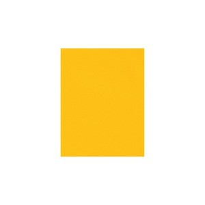 LUX Cardstock 8.5 x 11 inch Sunflower Yellow 50/Pack 81211-C-84-50 - 1 of 1