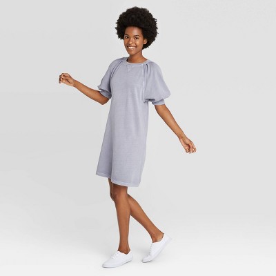 women's jean dress target