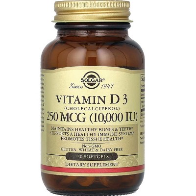 Solgar Vitamin D3.