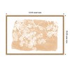 Amanti Art Orange Tree Foliage Silhouette by Amini54  Framed Canvas Wall Art - 4 of 4