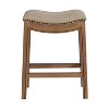 Williston Couner Height Stool w/Nail Heads - 2 of 4