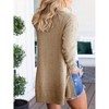 Imily Bela Women's Long-Sleeve Cardigan Sweater, Long Solid Color Knit Casual Jacket with Pockets - 2 of 3