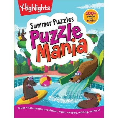 Summer Puzzles - (Highlights Puzzlemania Activity Books) (Paperback)