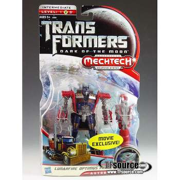 Deluxe Class Optimus Prime Lunarfire Version | Transformers 3 Dark of the Moon DOTM Action figures