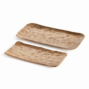 Plum & Post Imani Decorative Rectangular Trays Set of 2 - 1 of 4