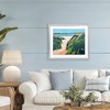 Stupell Industries Floral Cliffs Landscape Framed Print Under Glass - 3 of 4