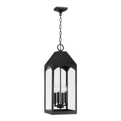 Capital Lighting Burton 4 - Light Pendant in  Black