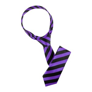 Allegra K Men's Self-Tied Business Formal Casual Stripe Neck Ties - 1 of 4