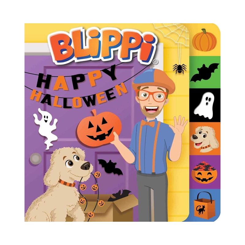 Blippi Mini Tabbed Halloween BB (Board Book), 1 of 7