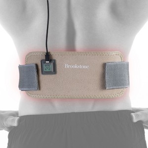 Brookstone Red Light Therapy Wrap, Infrared LED Pain Relief, 3 Therapy Modes, Adjustable Strap, Portable Design - 1 of 4